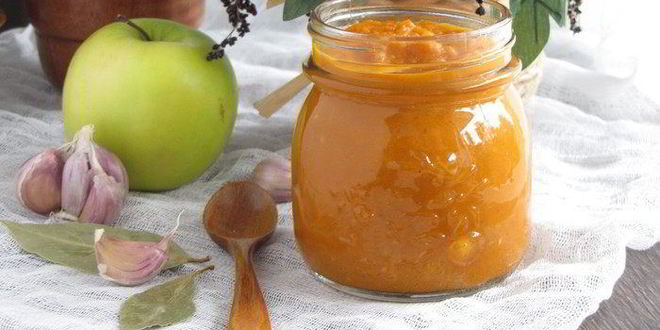 Рецепт пряного кетчупа с яблоками и карри