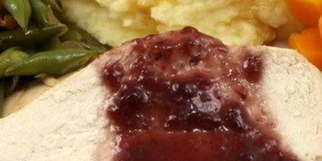 Рецепт классического клюквенного соуса с портвейном