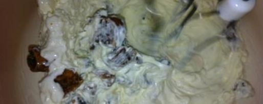 Шаг 4: крема-соуса из инжира и маскарпоне