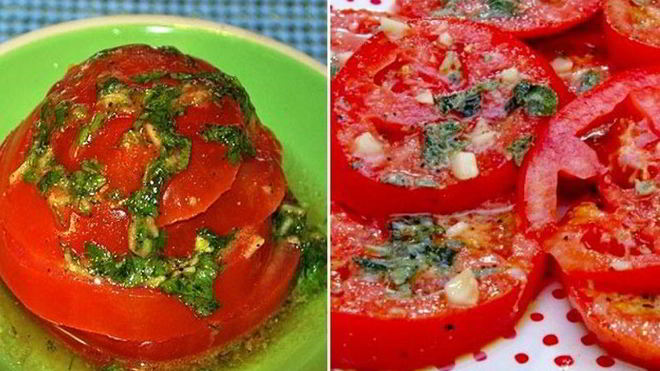 Рецепт Быстрого маринада для помидоров