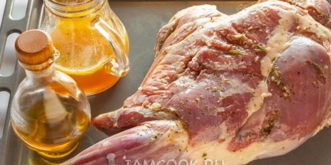 Рецепт маринада для баранины в духовке