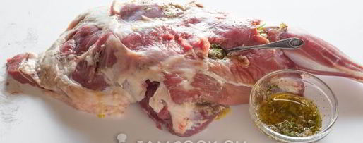 Шаг 6: маринада для баранины в духовке