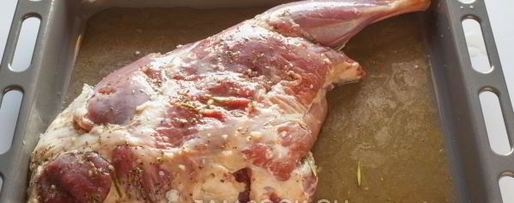 Шаг 8: маринада для баранины в духовке