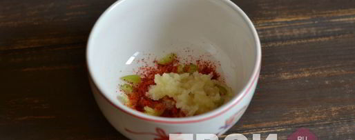 Шаг 2: маринада для гриля