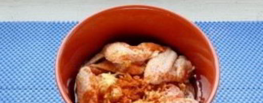 Шаг 2: маринада для крыльев на мангале