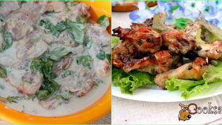 Рецепт Маринада для курицы на кефире с чесноком и травами