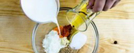 Шаг 1: маринада для курицы на решетке