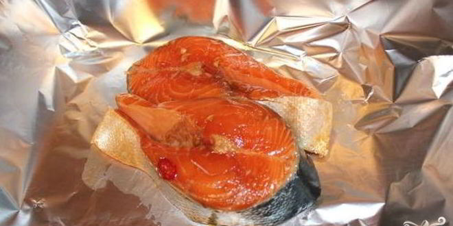 Рецепт маринада для лосося в духовке