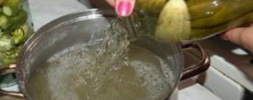 Шаг 6: маринада для огурцов