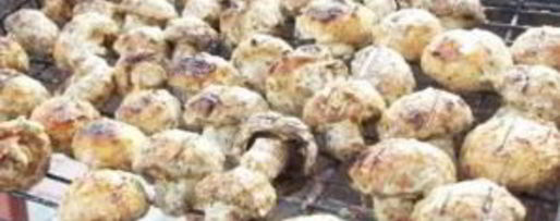 Шаг 5: маринада для шампиньонов на мангале