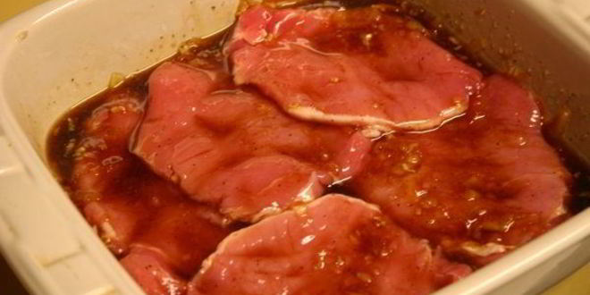 Рецепт маринада для свиных отбивных