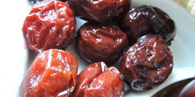 Рецепт маринованных слив в сухом маринаде