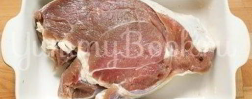 Шаг 3: пастромы из говядины в маринаде