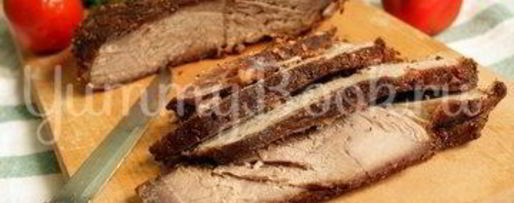 Шаг 5: пастромы из говядины в маринаде