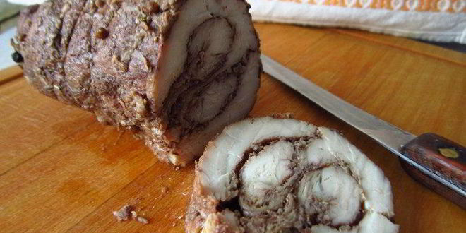 Рецепт пастромы из куриной грудки в винном маринаде