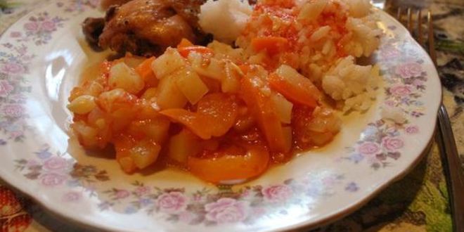 Рецепт салата-соуса с кабачками