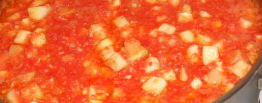 Шаг 2: салата-соуса с кабачками