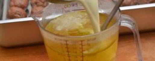 Шаг 1: сметанного соуса для котлет