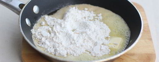 Шаг 1: бешамели соус