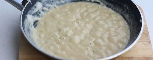 Шаг 2: бешамели соус