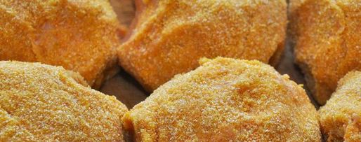 Шаг 4: куриных полпеттов под сальсой и бешамель