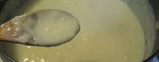 Шаг 3: соуса бешамель для лазаньи