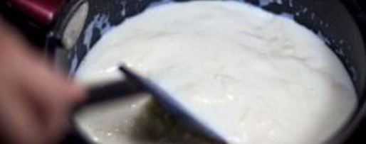 Шаг 4: соуса бешамель для запекания