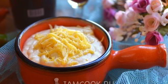 Рецепт соуса бешамель с сыром