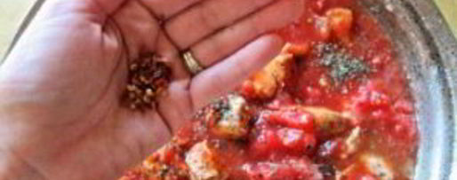 Шаг 5: соуса для пасты с курицей