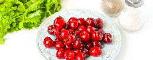 Шаг 4: соуса из черешни