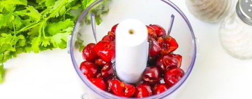 Шаг 5: соуса из черешни