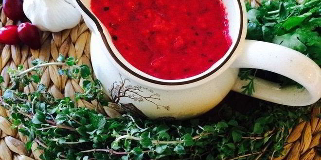 Рецепт соуса из кизила