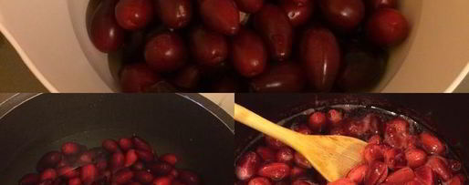 Шаг 1: соуса из кизила