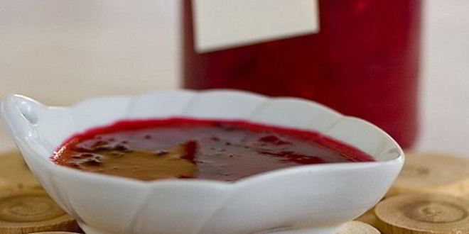 Рецепт соуса из красной смородины