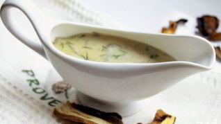 Рецепт Соуса из сушеных грибов