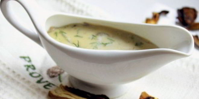 Рецепт соуса из сушеных грибов