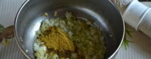 Шаг 4: соуса карри