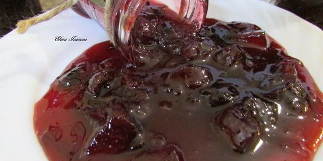 Рецепт соуса-конфитюра из слив и можжевельника