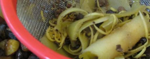 Шаг 10: соуса-конфитюра из слив и можжевельника