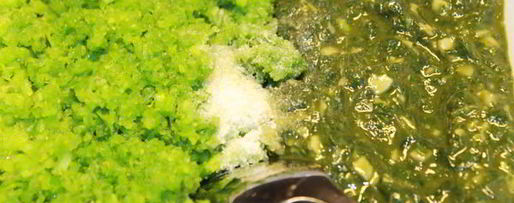 Шаг 5: чесночно-базиликового песто