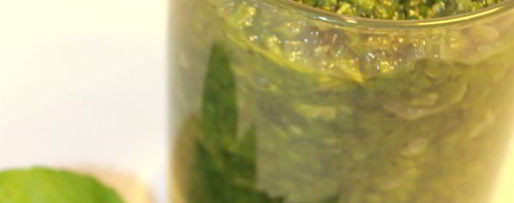 Шаг 6: чесночно-базиликового песто