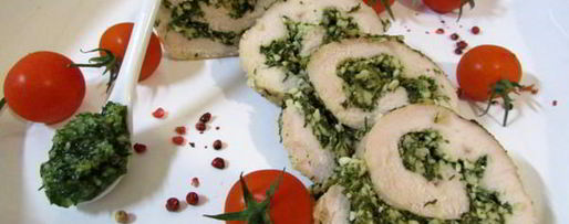 Шаг 12: филе индейки с соусом песто из укропа