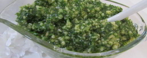 Шаг 4: филе индейки с соусом песто из укропа