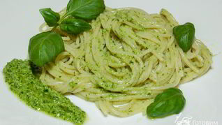 Рецепт Макарон с соусом Песто