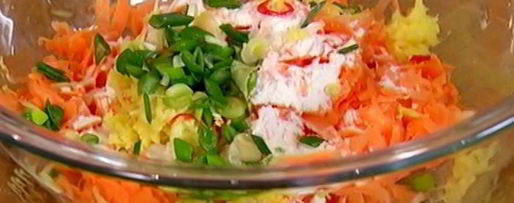 Шаг 5: оладий из сладкого картофеля с соусом песто