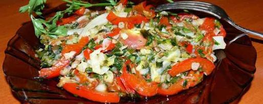 Шаг 17: овощей пассированных с соусом песто