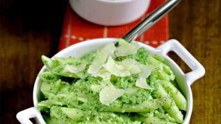 Рецепт Пасты Пенне с соусом песто