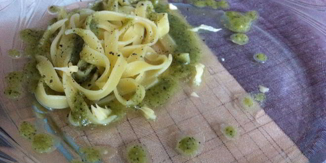 Рецепт пасты с соусом песто