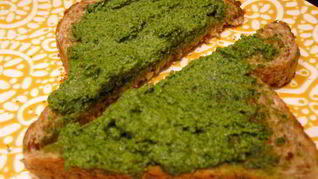 Рецепт Песто из листовой капусты