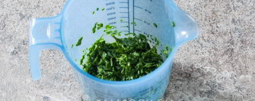 Шаг 3: песто из рукколы